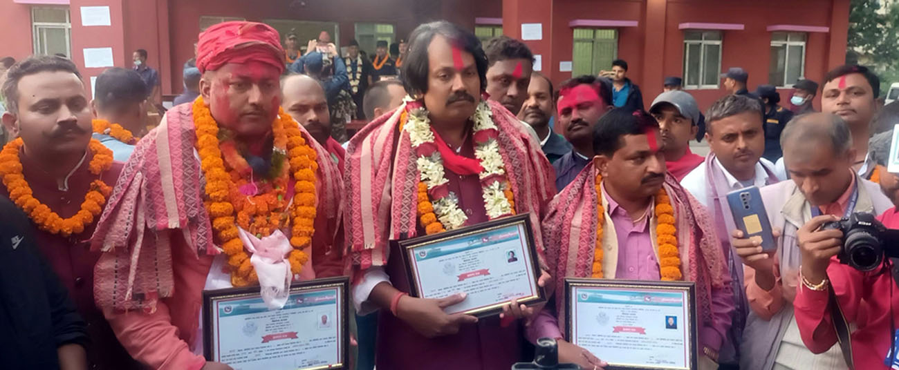 सप्तरीबाट जनमत पार्टीका अध्यक्ष राउत निर्वाचित